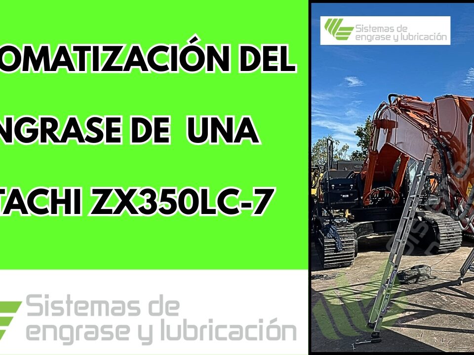 Automatización del engrase de una Hitachi ZX350LC-7